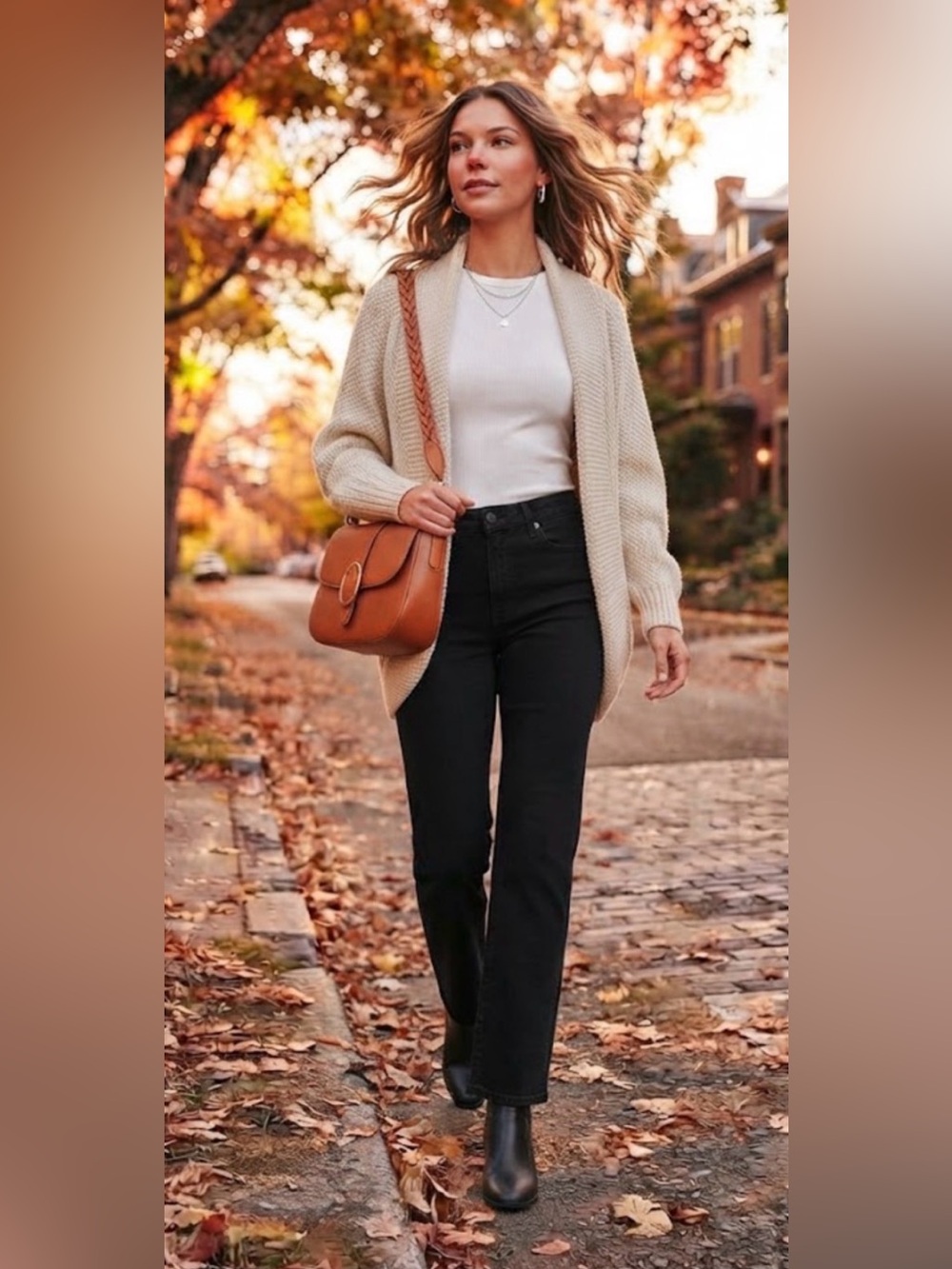 BCBGMAXAZRIA Textured  Open-Front Cocoon  Cardigan